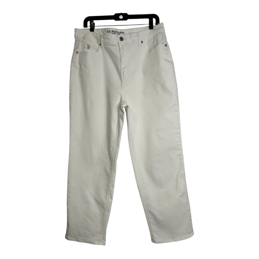 Size 17 Juniors U.S. Polo Association White Jeans
